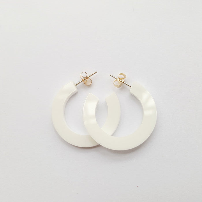 Jewelry WholesaleWholesale acrylic round earrings JDC-ES-XUEP021 Earrings 雪帕 %variant_option1% %variant_option2% %variant_option3%  Factory Price JoyasDeChina Joyas De China