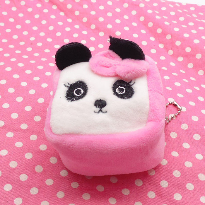 Wholesale creative cartoon three-dimensional square coin purse JDC-WT-YueC006