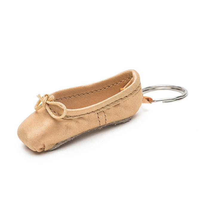 Wholesale Ballerina Pointe Shoes Satin Keychain MOQ≥2 JDC-KC-MEr001