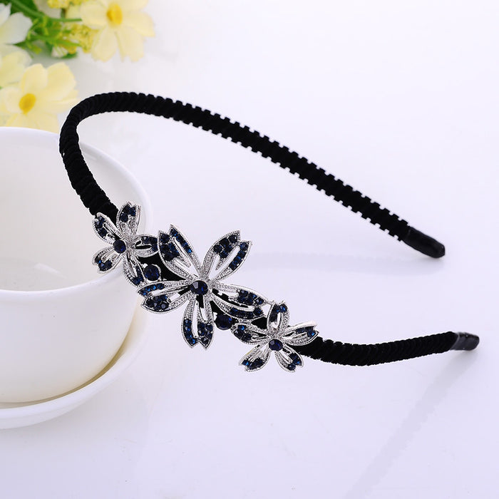 Jewelry WholesaleWholesale bow rhinestone alloy hair band JDC-HD-ZhuoL002 Headband 卓联 %variant_option1% %variant_option2% %variant_option3%  Factory Price JoyasDeChina Joyas De China