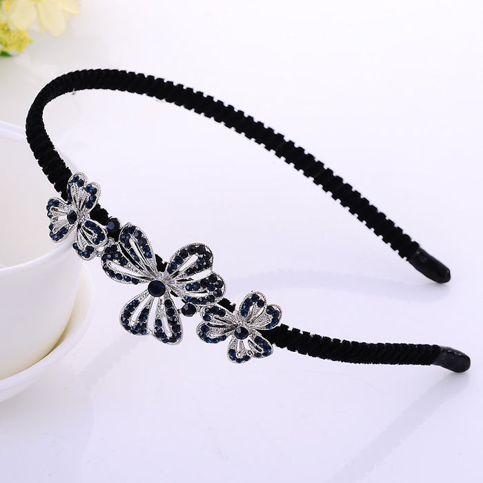 Jewelry WholesaleWholesale bow rhinestone alloy hair band JDC-HD-ZhuoL002 Headband 卓联 %variant_option1% %variant_option2% %variant_option3%  Factory Price JoyasDeChina Joyas De China