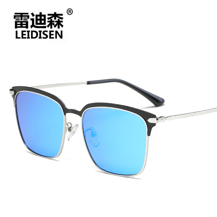 Wholesale men and women colorful square new paint polarized sunglasses JDC-SG-GaoD008