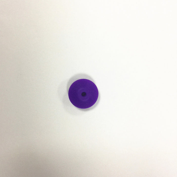 Wholesale DIY Silicone Beads Candy Color 12MM Flat MOQ≥50 JDC-DIY-BangX004