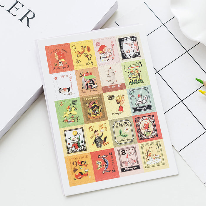 Wholesale Sticker Folding Stamp DIY Decorative Diary MOQ≥2 JDC-ST-BoKe002