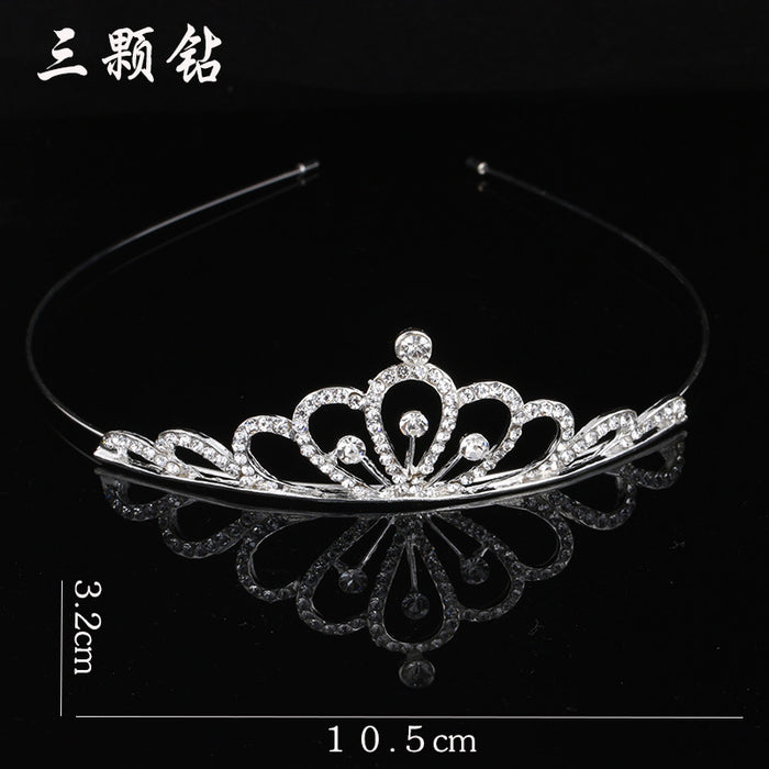 Jewelry WholesaleWholesale Kids Crown Rhinestones Stereo Crown Hair Band JDC-HD-ZhuoL003 Headband 卓联 %variant_option1% %variant_option2% %variant_option3%  Factory Price JoyasDeChina Joyas De China