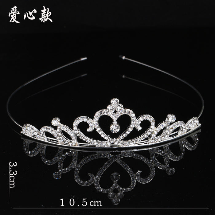 Jewelry WholesaleWholesale Kids Crown Rhinestones Stereo Crown Hair Band JDC-HD-ZhuoL003 Headband 卓联 %variant_option1% %variant_option2% %variant_option3%  Factory Price JoyasDeChina Joyas De China