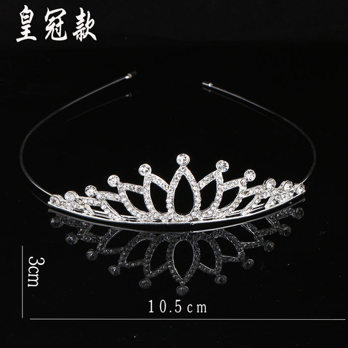 Jewelry WholesaleWholesale Kids Crown Rhinestones Stereo Crown Hair Band JDC-HD-ZhuoL003 Headband 卓联 %variant_option1% %variant_option2% %variant_option3%  Factory Price JoyasDeChina Joyas De China