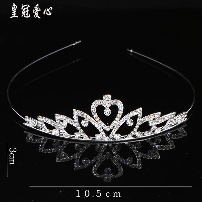 Jewelry WholesaleWholesale Kids Crown Rhinestones Stereo Crown Hair Band JDC-HD-ZhuoL003 Headband 卓联 %variant_option1% %variant_option2% %variant_option3%  Factory Price JoyasDeChina Joyas De China