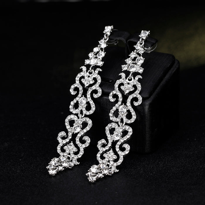 Jewelry WholesaleWholesale diamond-set alloy earrings JDC-ES-GSDB012 Earrings 丹比华比 %variant_option1% %variant_option2% %variant_option3%  Factory Price JoyasDeChina Joyas De China