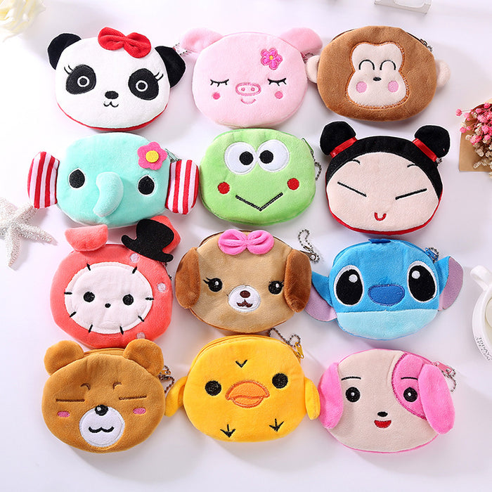 Wholesale Key Chain Plush Cute Coin Purse Pendant MOQ≥3 (M) JDC-KC-SaiM001