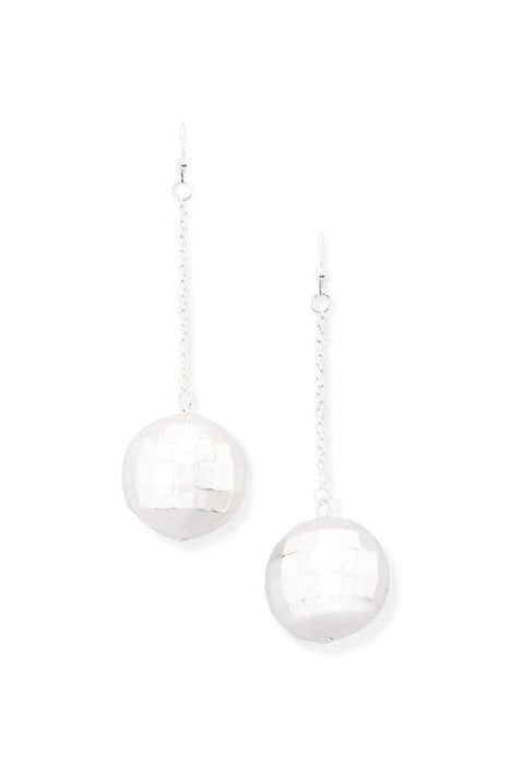 Wholesale Earrings Alloy Disco Ball JDC-ES-TuC001