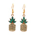 Jewelry WholesaleWholesale Pineapple Alloy Rhinestone Earrings JDC-ES-ML068 Earrings 米伦 %variant_option1% %variant_option2% %variant_option3%  Factory Price JoyasDeChina Joyas De China