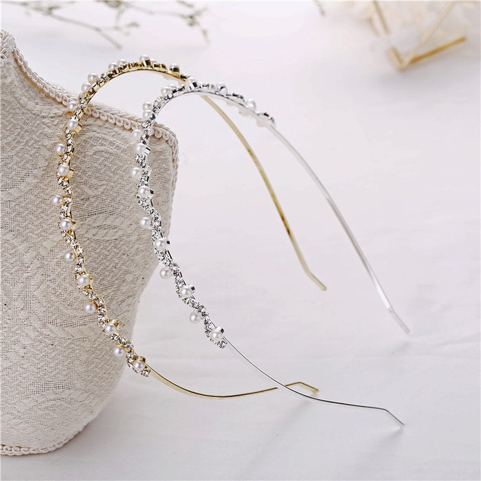 Jewelry WholesaleWholesale rhinestone-encrusted children's headband JDC-HD-CM009 Headband 岑迷 %variant_option1% %variant_option2% %variant_option3%  Factory Price JoyasDeChina Joyas De China