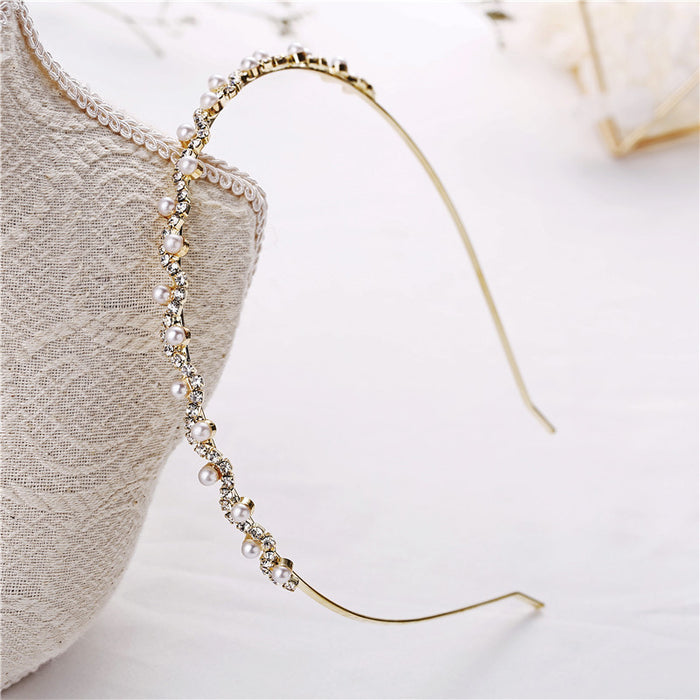 Jewelry WholesaleWholesale rhinestone-encrusted children's headband JDC-HD-CM009 Headband 岑迷 %variant_option1% %variant_option2% %variant_option3%  Factory Price JoyasDeChina Joyas De China