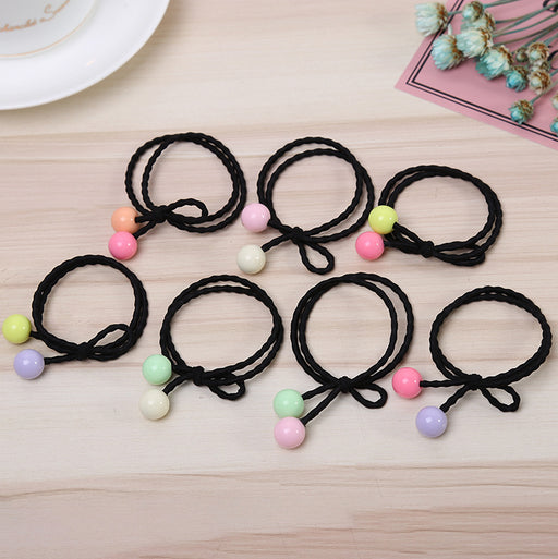 Jewelry WholesaleWholesale red bean elastic rubber band JDC-HS-Yongh003 Hair Scrunchies 永恒 %variant_option1% %variant_option2% %variant_option3%  Factory Price JoyasDeChina Joyas De China