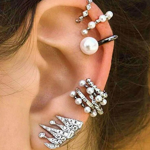 Jewelry WholesaleWholesale Bohemian pearl personality irregular geometric Earrings JDC-ES-C470 Earrings 陌茗 %variant_option1% %variant_option2% %variant_option3%  Factory Price JoyasDeChina Joyas De China