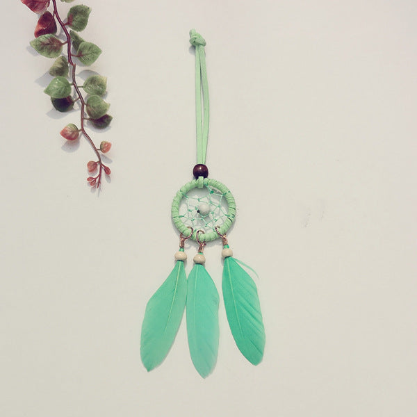 Wholesale Dream Catcher Cute Girl Heart Soft Cute Pink Room Ornament JDC-DC-wanwei001