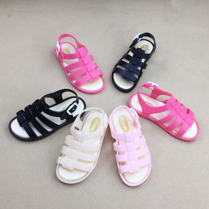 Jewelry WholesaleWholesale Summer Casual Roman Sandals Baby Jelly Fish Mouth Sandals JDC-SD-GuoD003 Sandal 新致 %variant_option1% %variant_option2% %variant_option3%  Factory Price JoyasDeChina Joyas De China