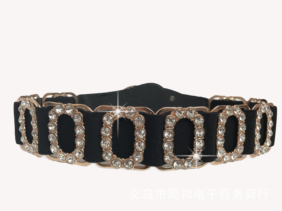 Jewelry WholesaleWholesale Rhinestone Alloy Leather Women's Belt JDC-WB-JianK002 Womenbelt 简扣 %variant_option1% %variant_option2% %variant_option3%  Factory Price JoyasDeChina Joyas De China