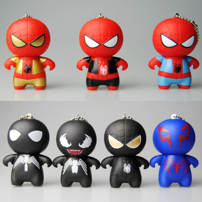 Wholesale Heroes Return Q Version Spiderman Keychain (M) MOQ≥2 JDC-KC-JYF002