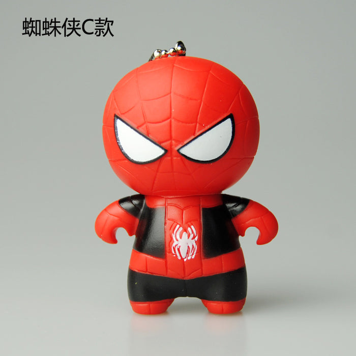 Wholesale Heroes Return Q Version Spiderman Keychain (M) MOQ≥2 JDC-KC-JYF002