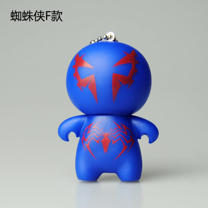 Wholesale Heroes Return Q Version Spiderman Keychain (M) MOQ≥2 JDC-KC-JYF002