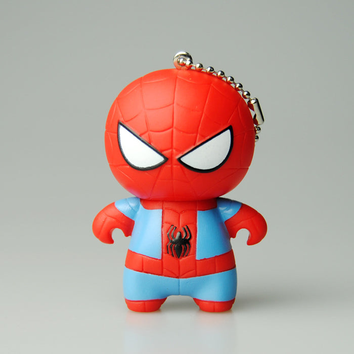 Wholesale Heroes Return Q Version Spiderman Keychain (M) MOQ≥2 JDC-KC-JYF002