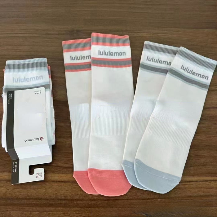 Wholesale   Nylon Yoga Socks 2pcs/set (F) MOQ≥4 JDC-SK-GFeng002