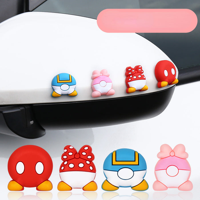 Wholesale Car Accessories PVC Cute Cartoon Anti-collision Anti-scratch MOQ≥2 JDC-CA-HanX003