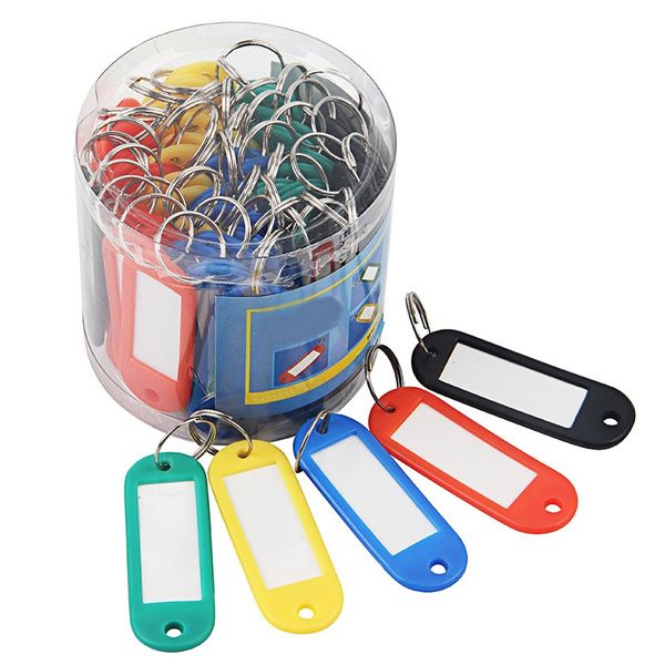 Wholesale name tag pendant key plastic number can be marked hanging JDC-KC-XMei001