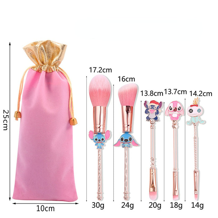 Wholesale Cartoon Man-made Fiber Makeup Brush Set (M) MOQ≥3 JDC-MB-GYu009