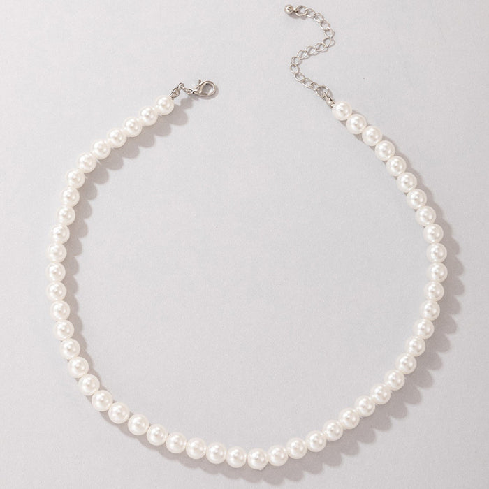 Wholesale Pearl Alloy Necklace JDC-NE-C233