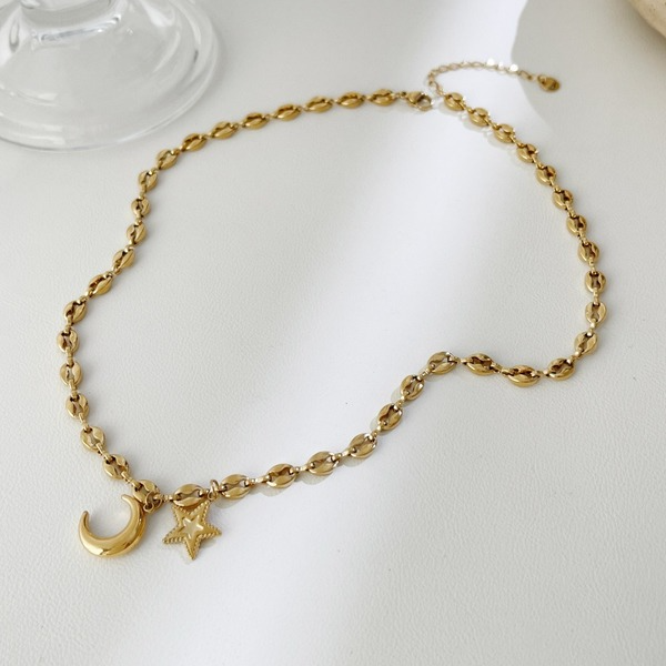 Jewelry WholesaleWholesale 18K Gold Plated Stainless Steel Necklace JDC-NE-Linh008  JoyasDeChina %variant_option1% %variant_option2% %variant_option3%  Factory Price JoyasDeChina Joyas De China