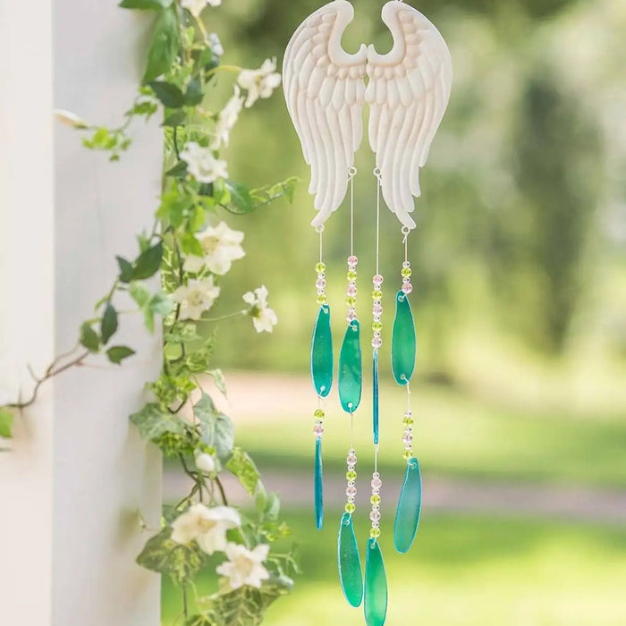 Wholesale pendant angel wings wind chime pendant MOQ≥2 JDC-DC-MinD005