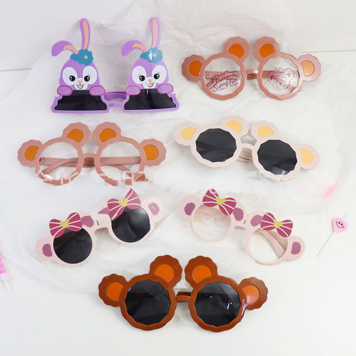 Jewelry WholesaleWholesale cartoon children's birthday toys bear glasses JDC-SG-MingK002 Sun Glasses 明可 %variant_option1% %variant_option2% %variant_option3%  Factory Price JoyasDeChina Joyas De China