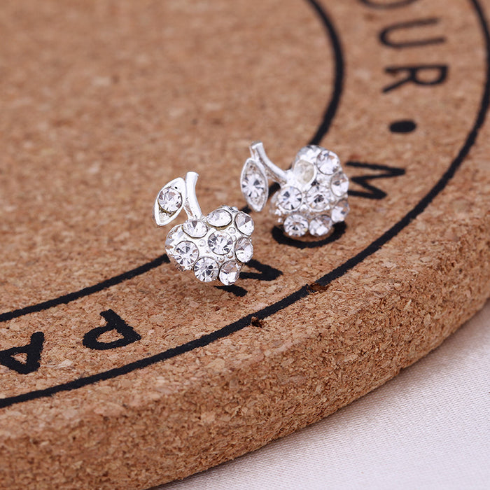 Wholesale Small Fresh Stud Earrings Mini Flower Pearls JDC-ES-Mdd013