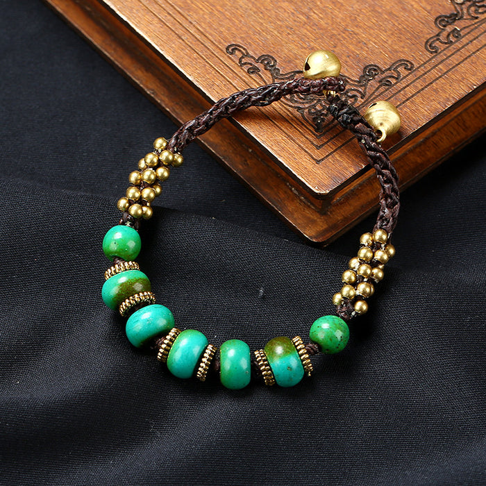 Wholesale Woven Handmade Nepalese Bead Bracelet MOQ≥3 JDC-BT-JMC001