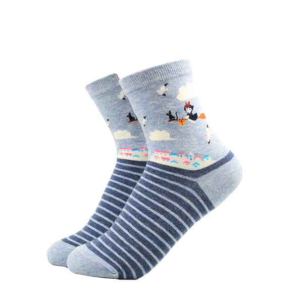 Wholesale Socks Cotton Cute Cartoon Pattern JDC-SK-KaF062