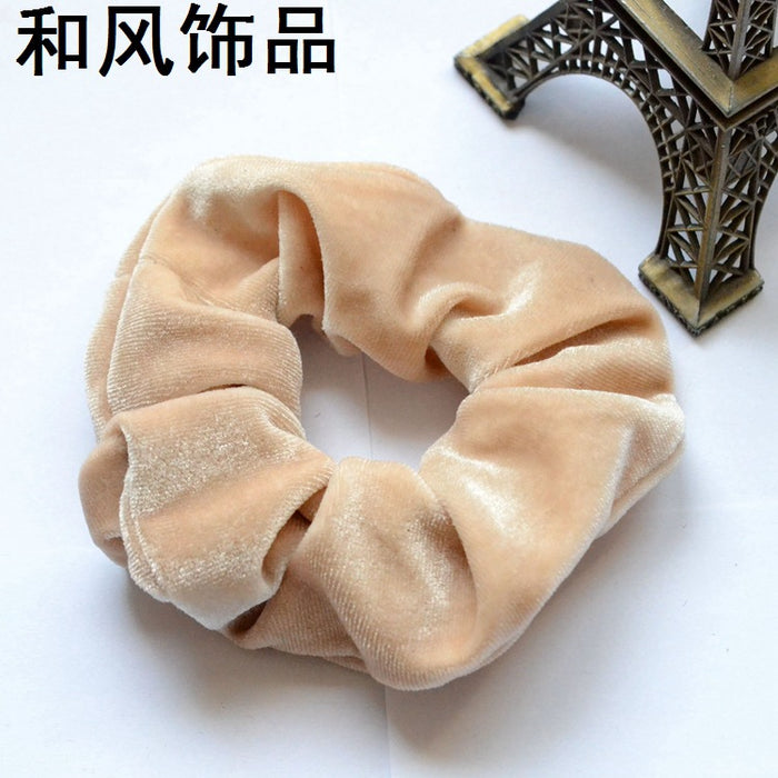 Jewelry WholesaleWholesale suit velvet female size pig intestine hair ring JDC-HS-hefeng005 Hair Scrunchies 和风 %variant_option1% %variant_option2% %variant_option3%  Factory Price JoyasDeChina Joyas De China