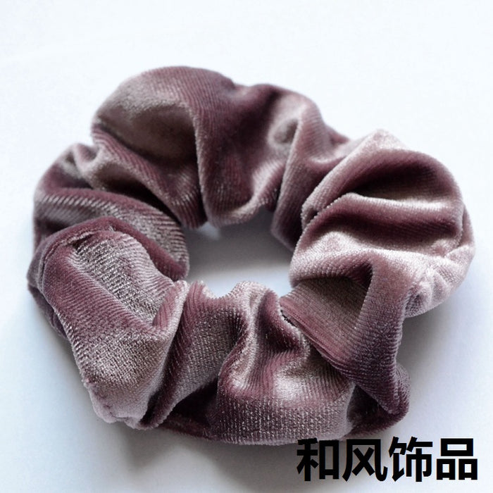 Jewelry WholesaleWholesale suit velvet female size pig intestine hair ring JDC-HS-hefeng005 Hair Scrunchies 和风 %variant_option1% %variant_option2% %variant_option3%  Factory Price JoyasDeChina Joyas De China