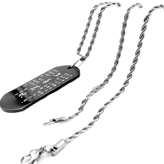 Wholesale Necklace Titanium steel Stainless steel chain MOQ≥2 JDC-NE-GangGu007