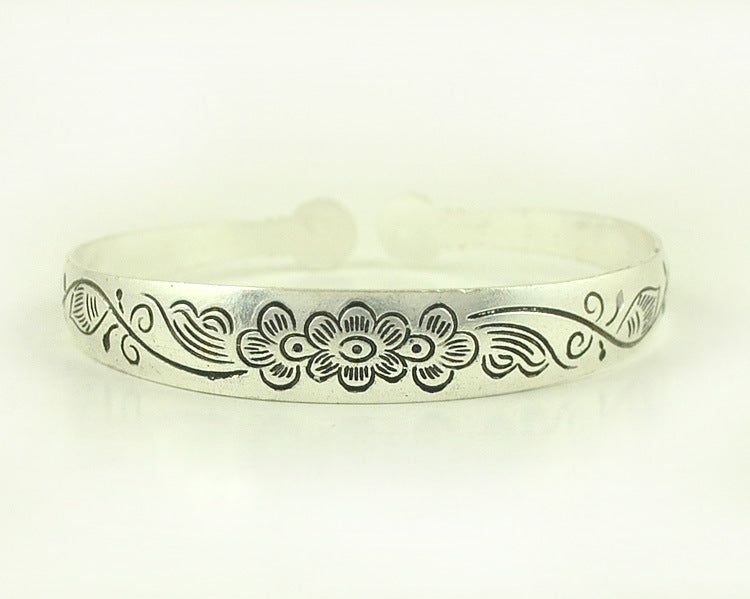 Jewelry WholesaleWholesale ethnic style retro carved open-ended Bracelets JDC-BT-YF003 Bracelet 友菲 %variant_option1% %variant_option2% %variant_option3%  Factory Price JoyasDeChina Joyas De China