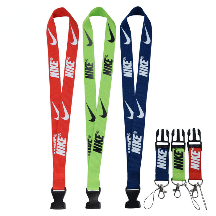 Wholesale lanyard can be printed and packaged in a single piece MOQ≥2 JDC-KC-LBei001