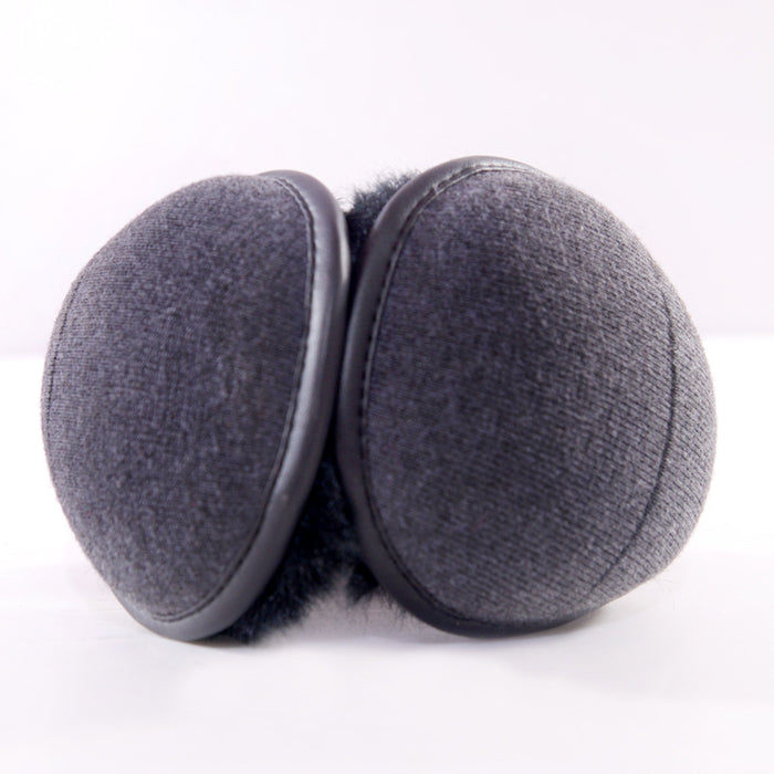 Wholesale Earmuffs Plush Back Wear Foldable Warm Knitted JDC-EF-JinML005