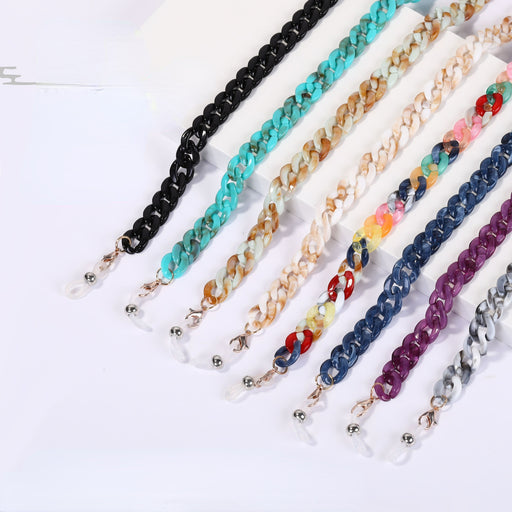 Jewelry WholesaleWholesale Kids Acrylic Glasses Chain Metal Mask Chain JDC-MC-RunJ001 Maskchain 润璟 %variant_option1% %variant_option2% %variant_option3%  Factory Price JoyasDeChina Joyas De China