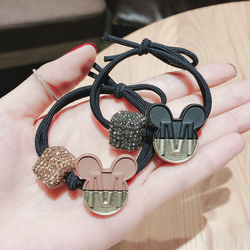 Jewelry WholesaleWholesale Rhinestone Alloy Rubber Band Hair Scrunchies（F）JDC-HS-GSXP010 Hair Scrunchies 宏鑫 %variant_option1% %variant_option2% %variant_option3%  Factory Price JoyasDeChina Joyas De China