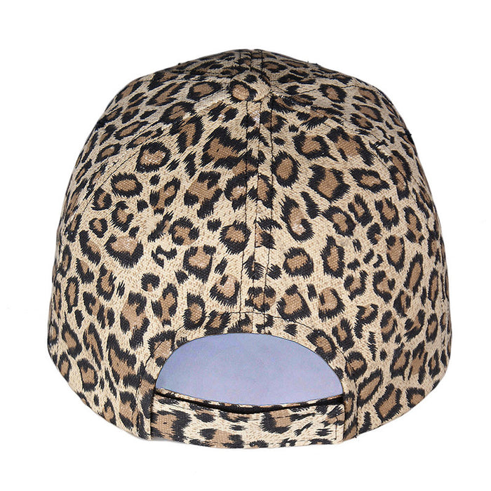 Jewelry WholesaleWholesale Leopard Print Cotton Baseball Hat MOQ≥2 JDC-FH-ChuangT001 Fashionhat 创彤 %variant_option1% %variant_option2% %variant_option3%  Factory Price JoyasDeChina Joyas De China