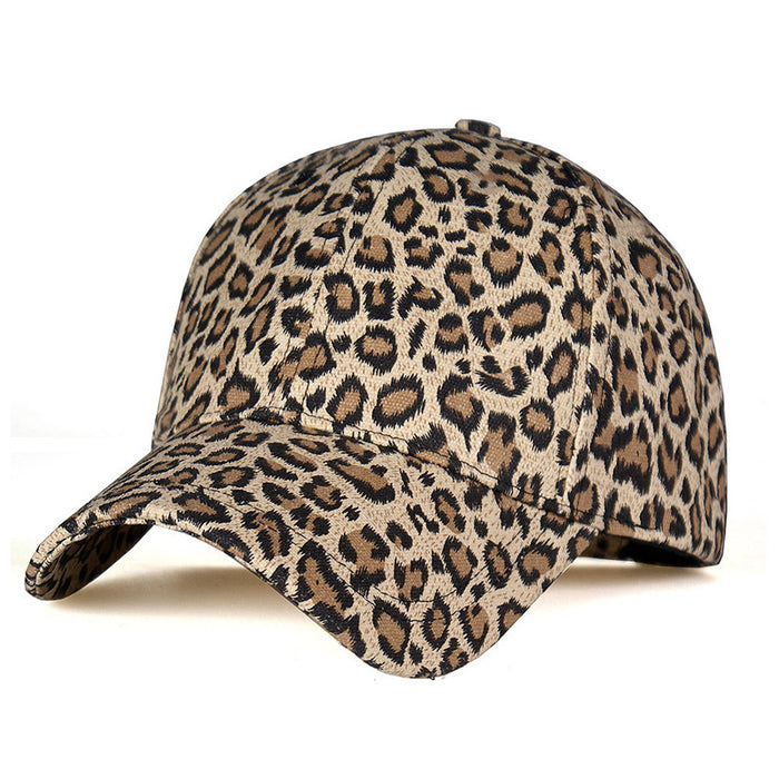 Jewelry WholesaleWholesale Leopard Print Cotton Baseball Hat MOQ≥2 JDC-FH-ChuangT001 Fashionhat 创彤 %variant_option1% %variant_option2% %variant_option3%  Factory Price JoyasDeChina Joyas De China