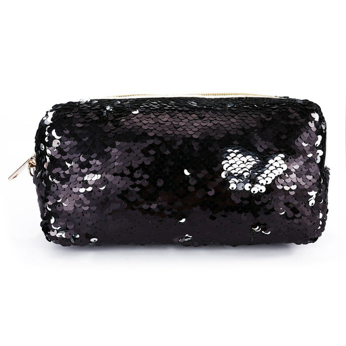 Wholesale Hand Zipper Cosmetic Bag Sequin Bag Student Coin Purse JDC-WT-SMS002