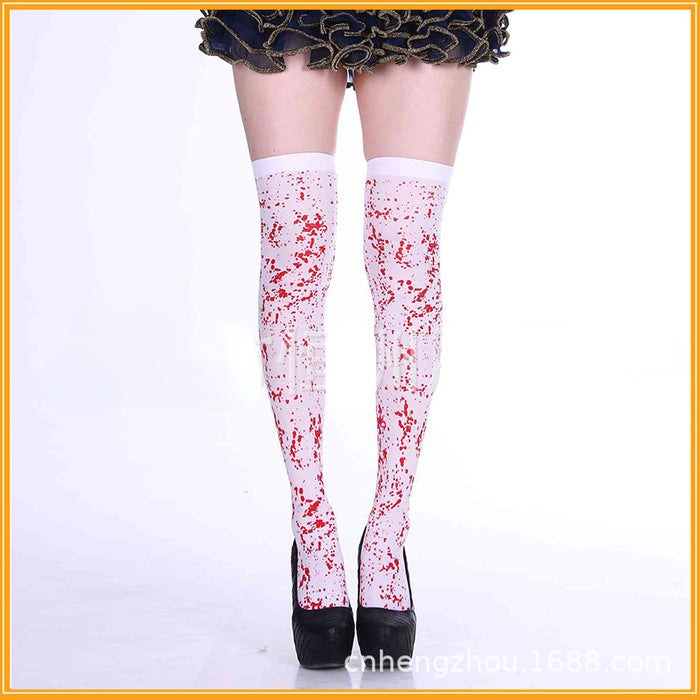 Wholesale Socks Cloth Halloween Blood Socks Zombie Socks MOQ≥2 JDC-SK-hengz001